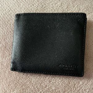 Coach Black Wallet